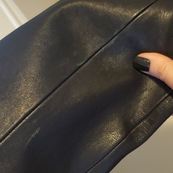 Kate♠️Spade Genuine Lambskin Leather Jacket - Picture 6 of 13